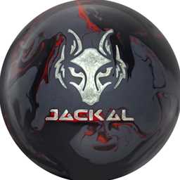 Motiv PRE-DRILLED Jackal Onyx Bowling Ball - Black/Gray/Red