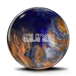 Storm PRE-DRILLED Equinox Bowling Ball- Goldenrod/Deep Violet/Chromium