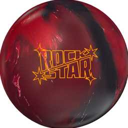 Roto Grip PRE-DRILLED Rockstar Bowling Ball - Crimson/Jet/Maroon