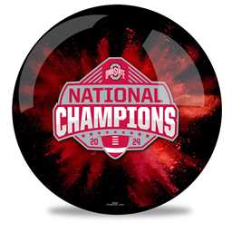 Ohio State National Championship Bowling Ball - Black