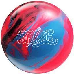 Swag Craze Pearl Bowling Ball - Sky Blue/Pink/Black