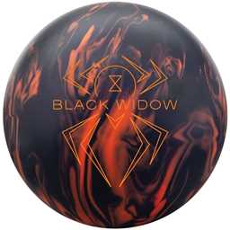 Hammer Professionally Drilled Black Widow 3.0 Bowling Ball - Black/Orange