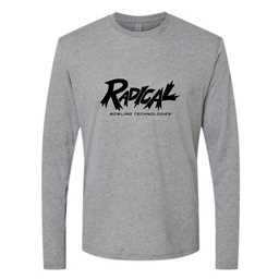 Black Logo Radical Long Sleeve - Premier Heather