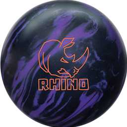 Brunswick Rhino Reactive Bowling Ball - Purple/Black