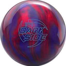 DV8 PRE-DRILLED Dark Side Bowling Ball - Red/Purple