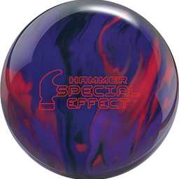 Hammer Professionally Drilled Special Effect Bowling Ball - Purple/Red/Grape/Black