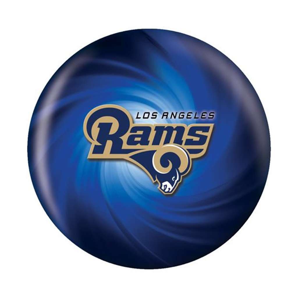 Los Angeles Rams NFL Helmet Logo Bowling Ball