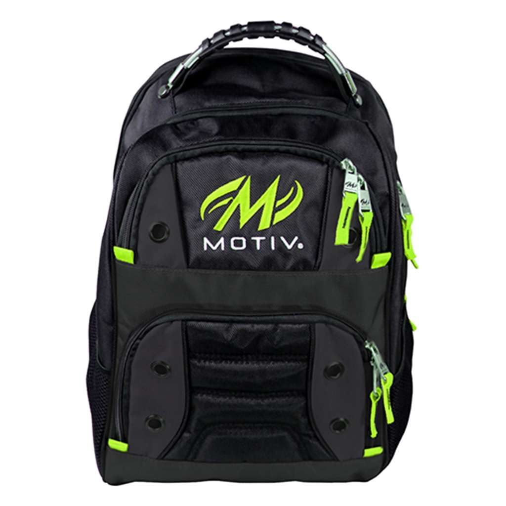 Motiv Bowling Intrepid Backpack Grey/Lime