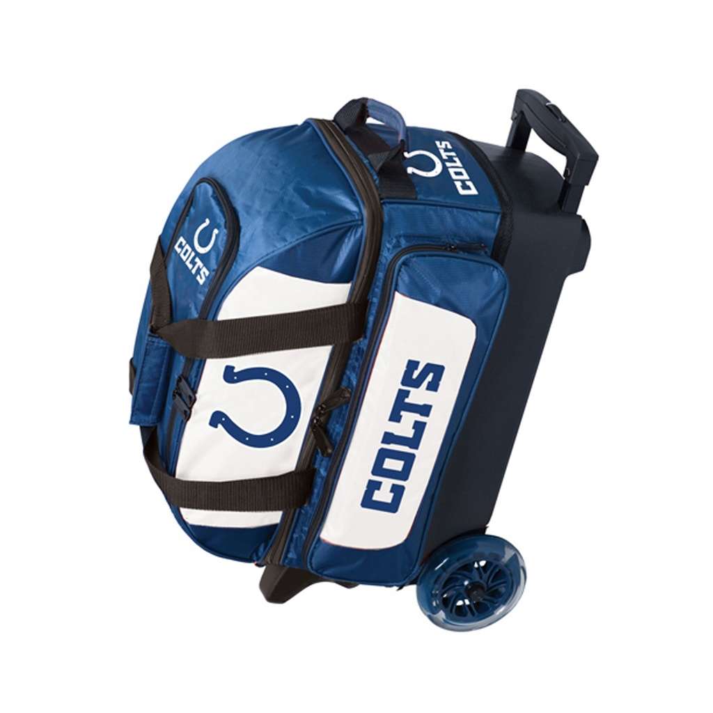 Indianapolis Colts 2 Ball Roller Bowling Bag