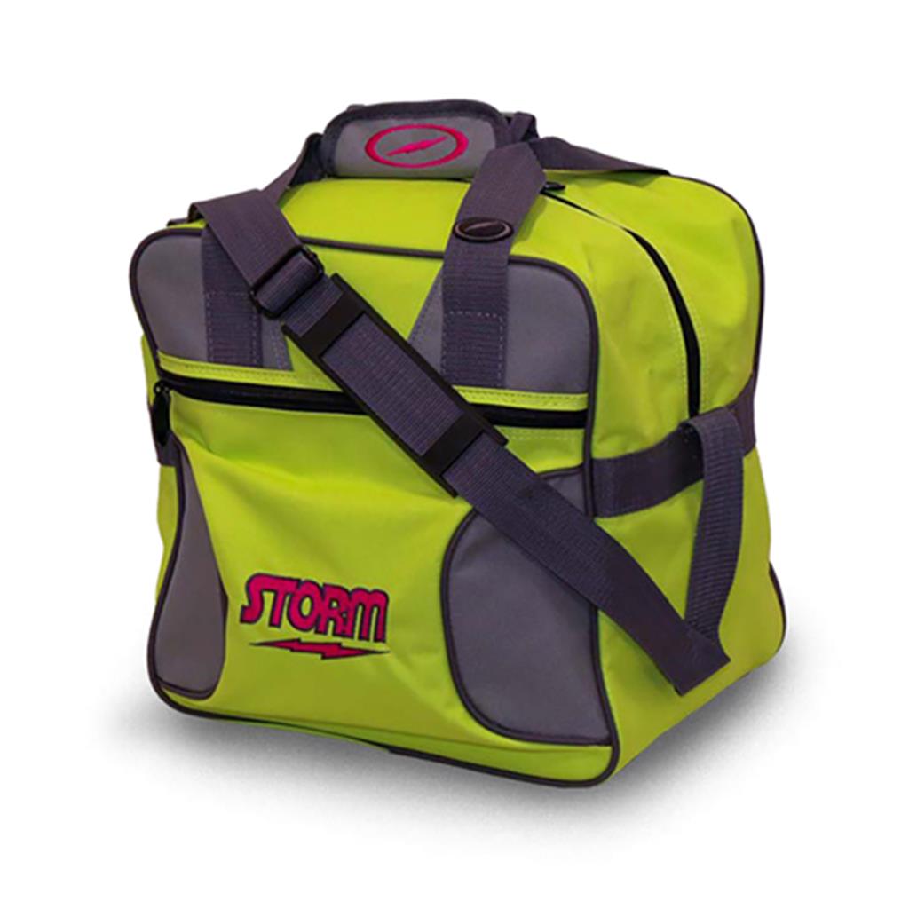 Storm Solo 1 Ball Bowling Bag - Lime/Grey