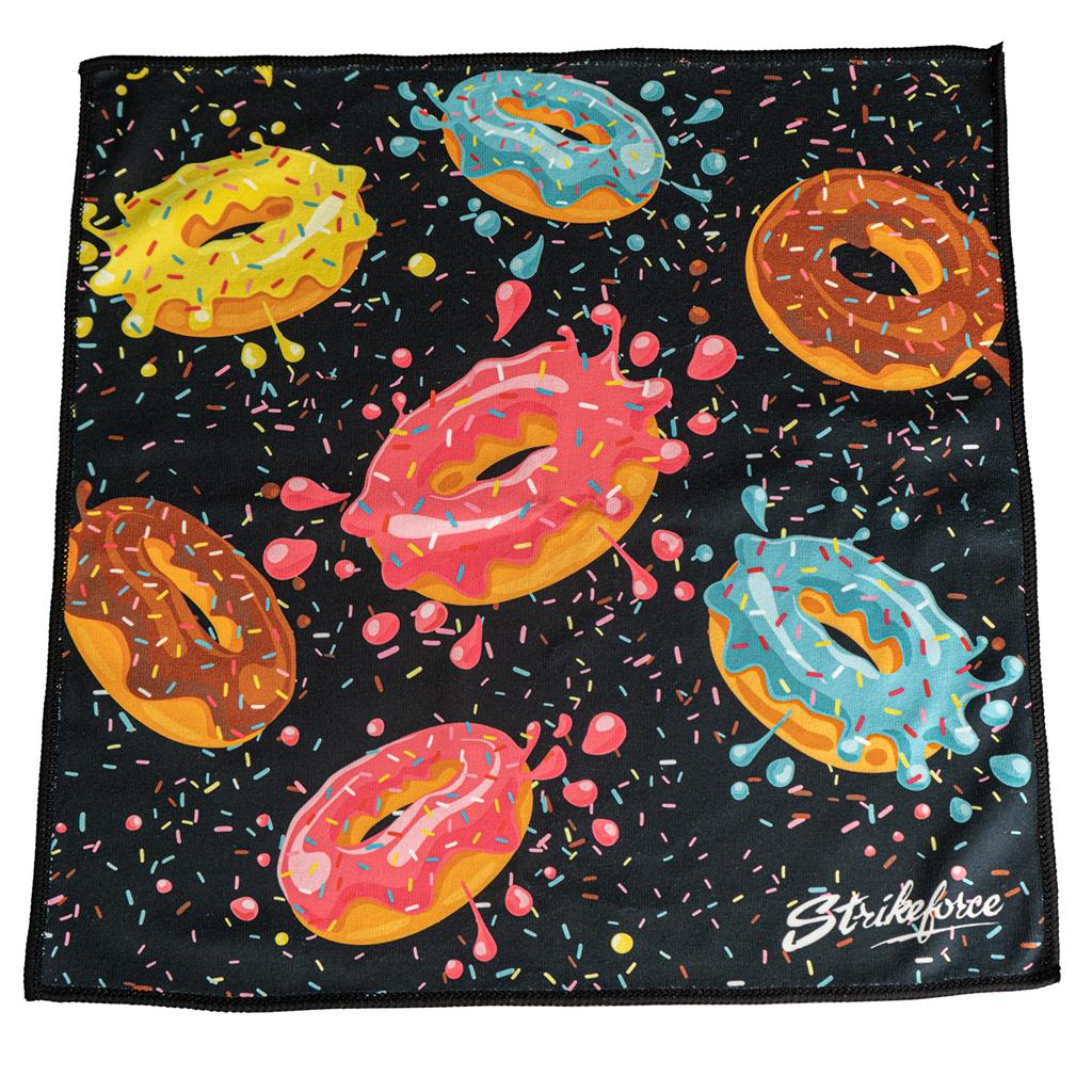 KR Strikeforce Microfiber Towel 16x16" - Donuts