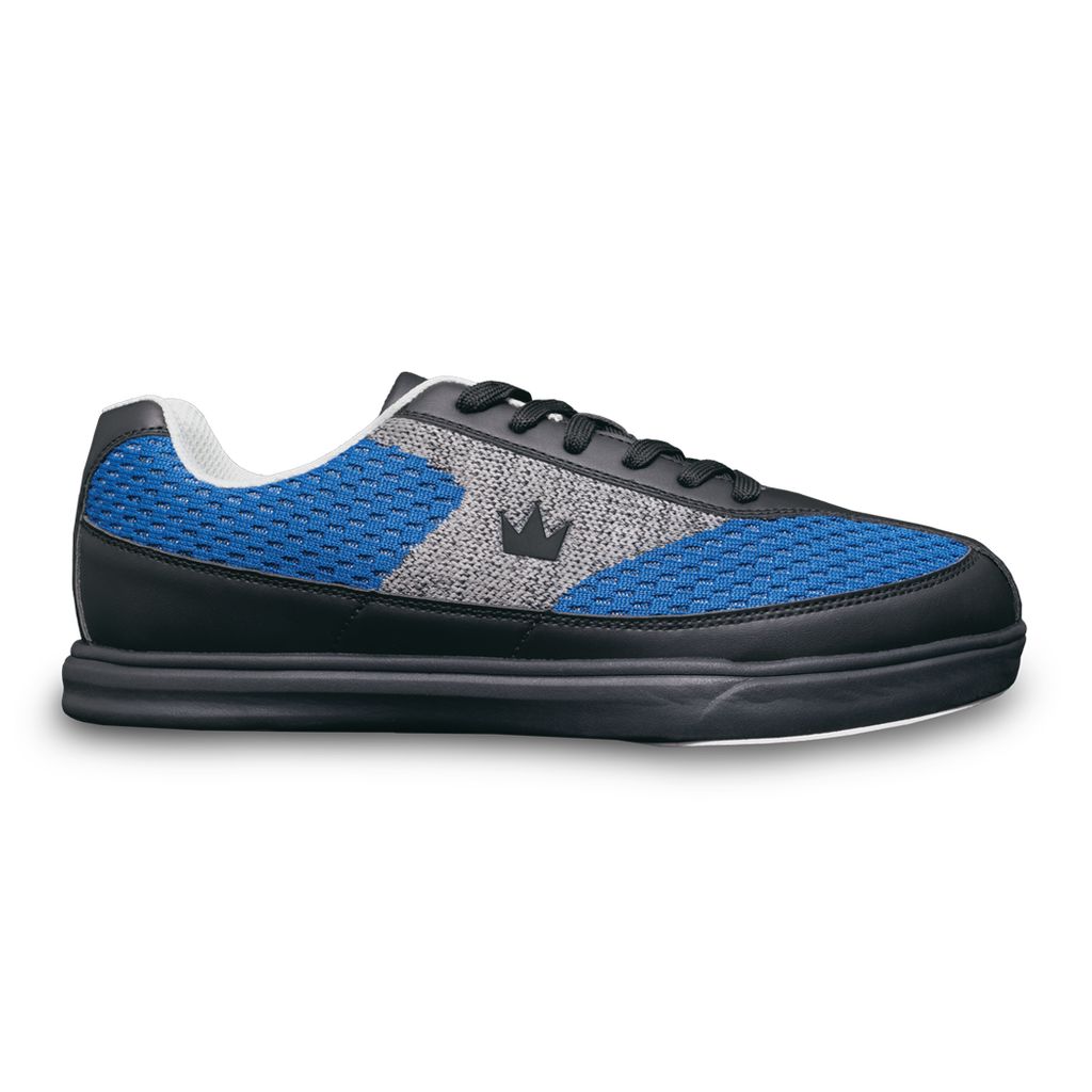 Brunswick Mens Renegade Mesh Bowling Shoes- Blue