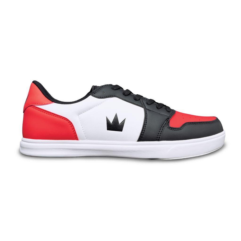 Brunswick Mens Fanatic Bowling Shoes - Black/Red