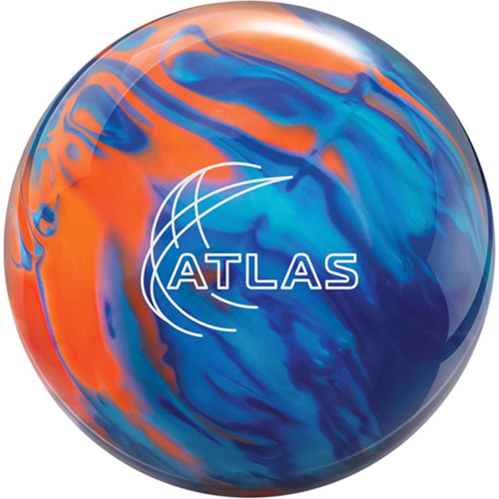 Columbia 300 Atlas Hybrid Bowling Ball - Sky Blue/Orange/Dark Blue