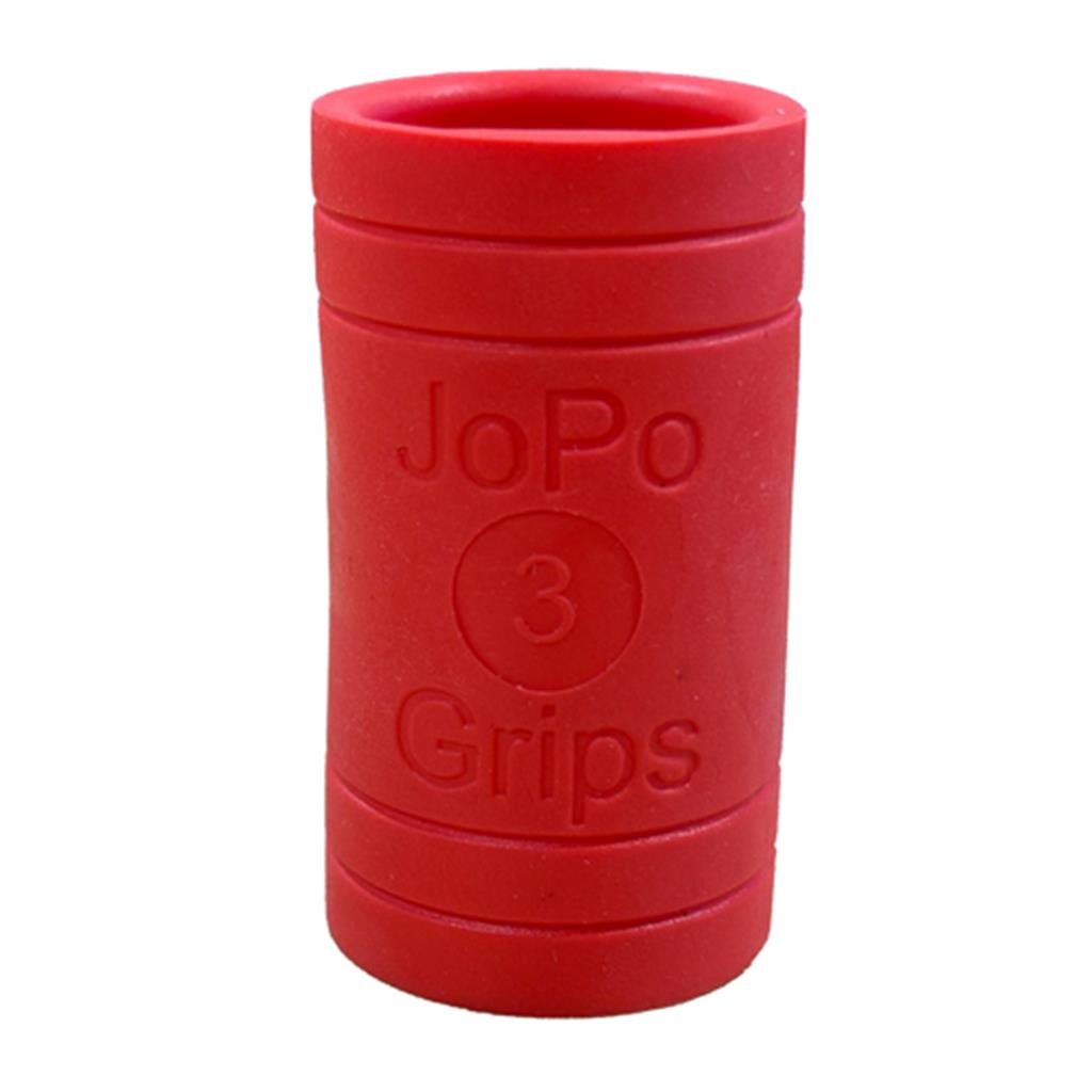 JoPo Power Flat/Oval Finger Insert Red- Pack of 2