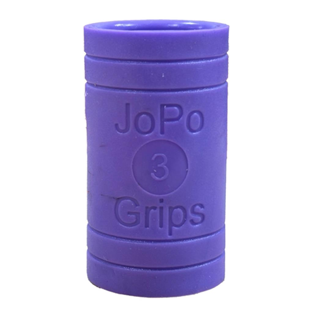 JoPo Power Oval/Oval Dots Finger Insert Purple- Pack of 2