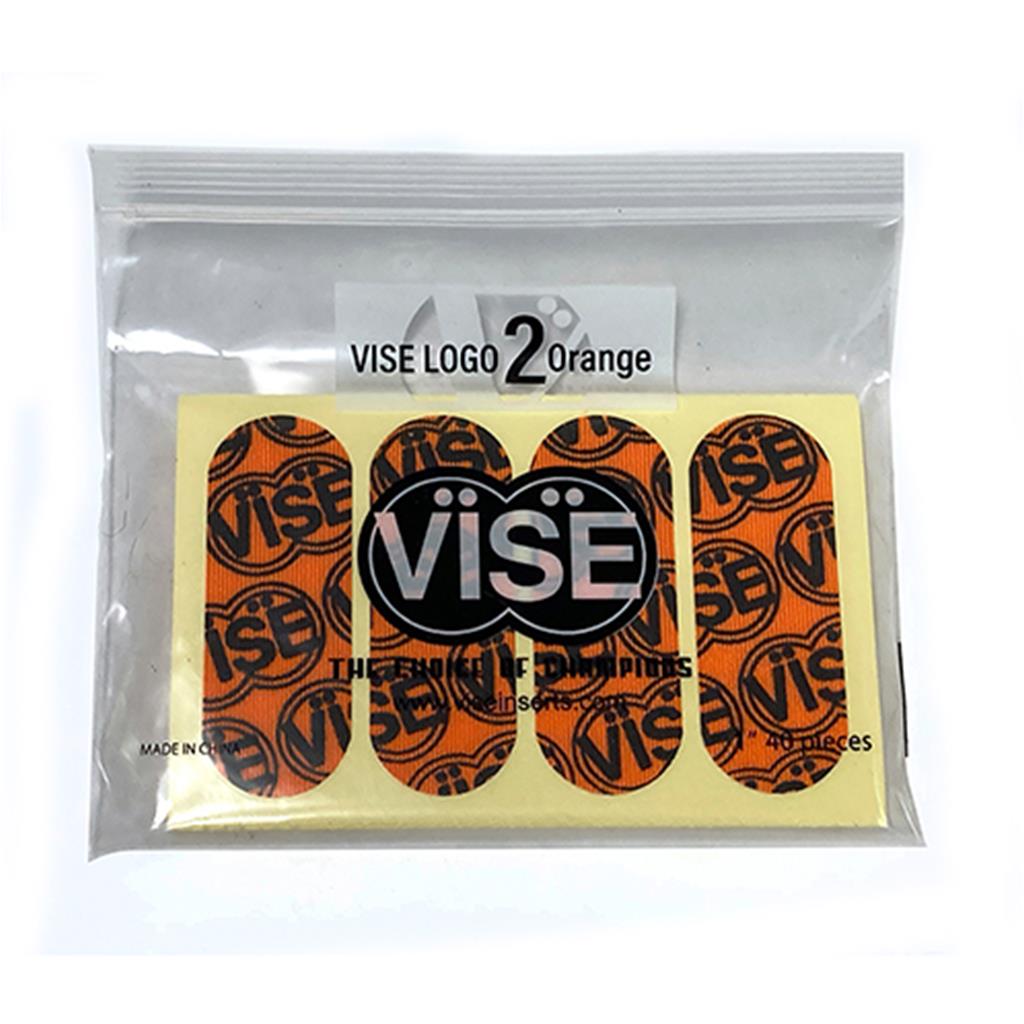 Vise Pre-Cut Logo Tape 1 inch - Orange