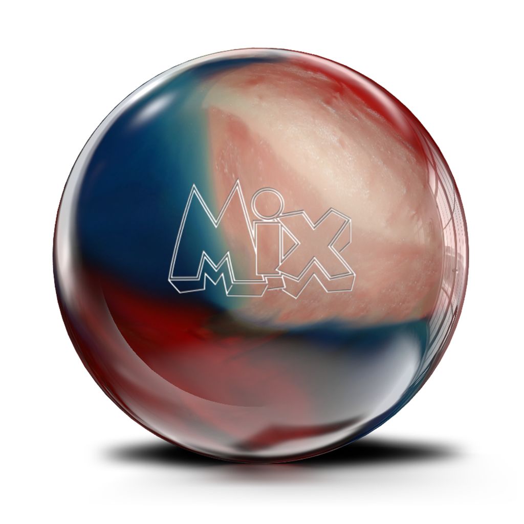 Storm PRE-DRILLED Mix Bowling Ball- Red/White/Navy