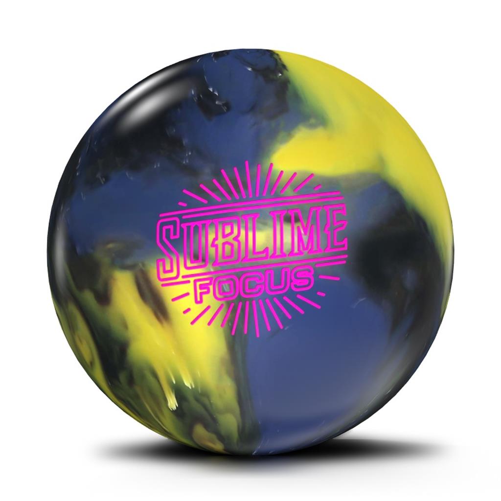 900 Global PRE-DRILLED Sublime Focus Bowling Ball - Xanthic/Indigo/Black