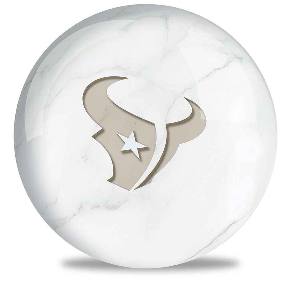 NFL Bowling Ball Marble Houston Texans