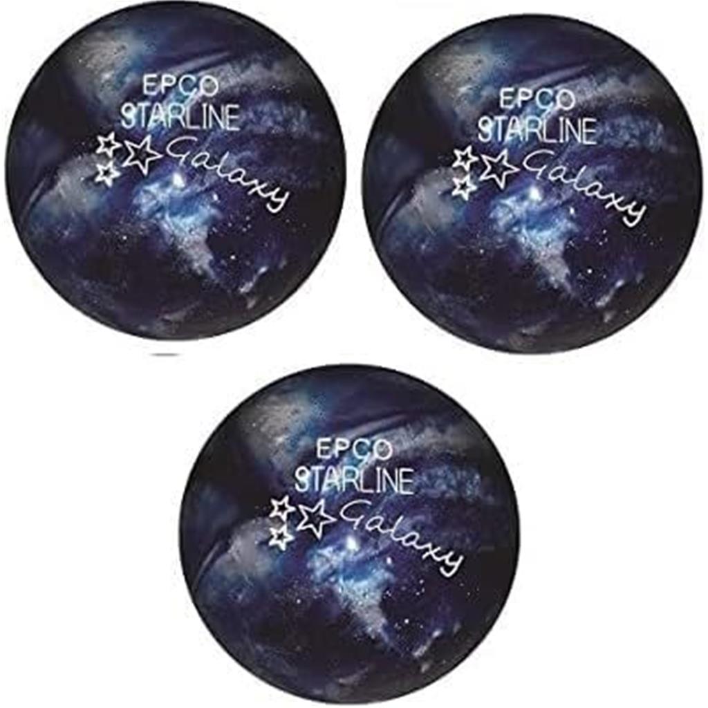 EPCO Duckpin (5-Pin) Starline Galaxy -Blue- 4 7/8", 3lbs 8oz- 3 Balls