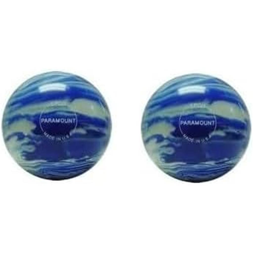 EPCO Duckpin Bowling Balls- Marbleized - Blue & White 4 7/8 inch- 3lbs. 12 oz.2 Balls