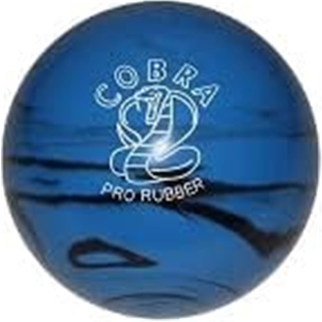 EPCO Candlepin Bowling Ball- Cobra Pro Rubber - Blue & Black (4 1/2 inch- 2lbs.7oz.) 1 Ball