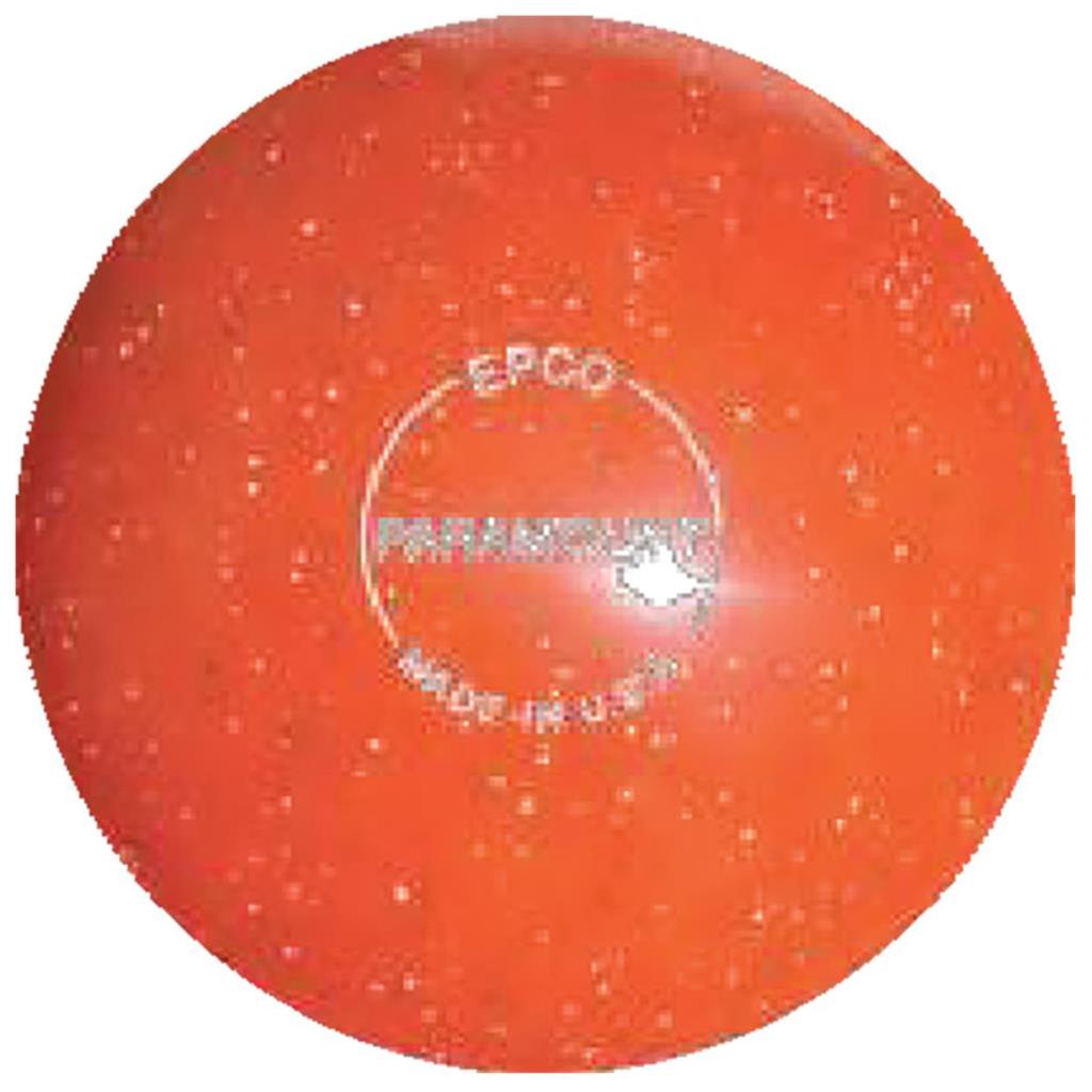 EPCO Duckpin Bowling Ball - Speckled House Ball - Orange (4 7/8 inch- 3lbs. 8 oz.) 1 Ball