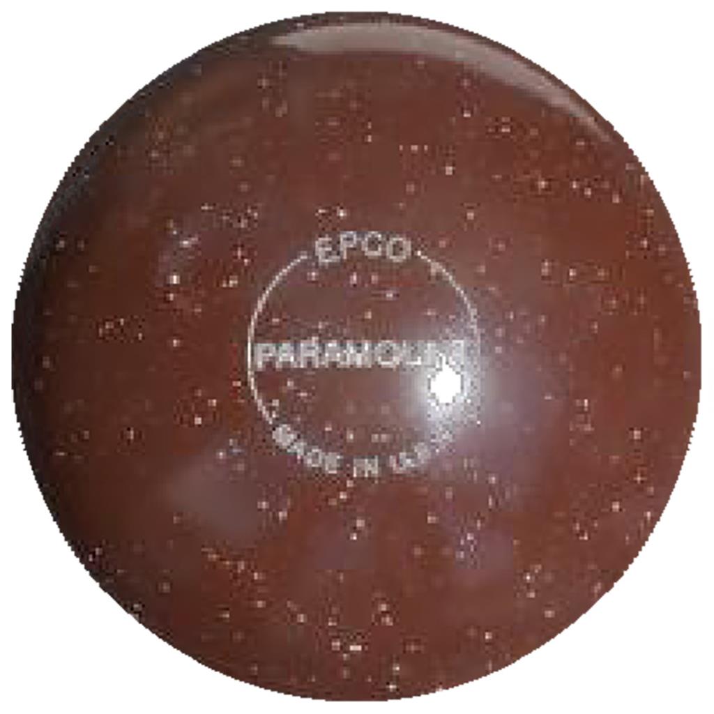 EPCO Duckpin Bowling Ball - Single - Speckled House Ball - Brown (4 7/8 inch- 3lbs. 8 oz.) 1 Ball