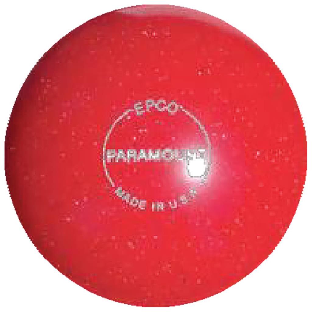 EPCO Duckpin Bowling Ball- Speckled House Ball - Red (4 7/8 inch- 3lbs. 8 oz.) 1 Ball