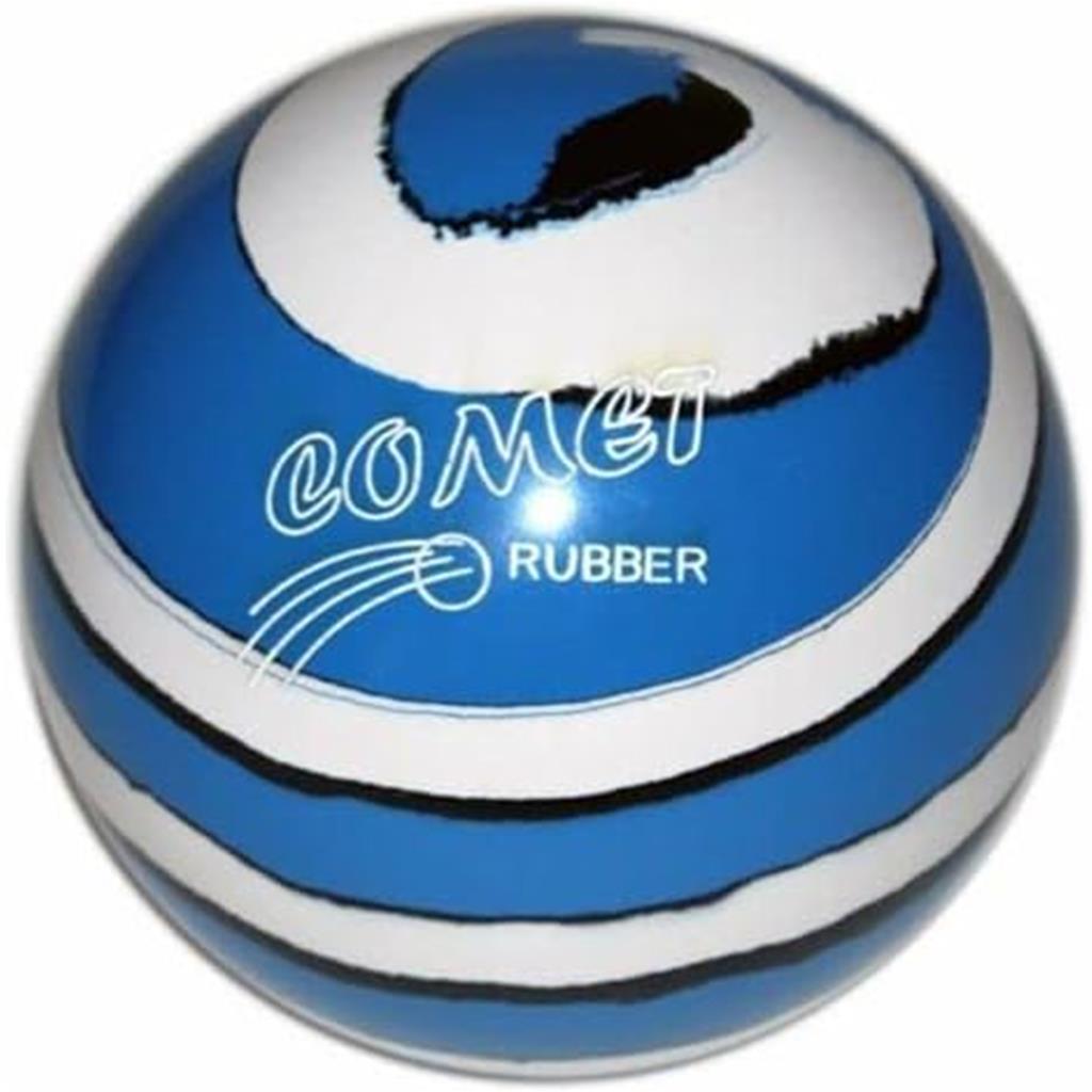 EPCO Candlepin Bowling Ball- Comet Rubber - Royal with White & Black (4 1/2 inch- 2lbs.7oz.) 1 Ball