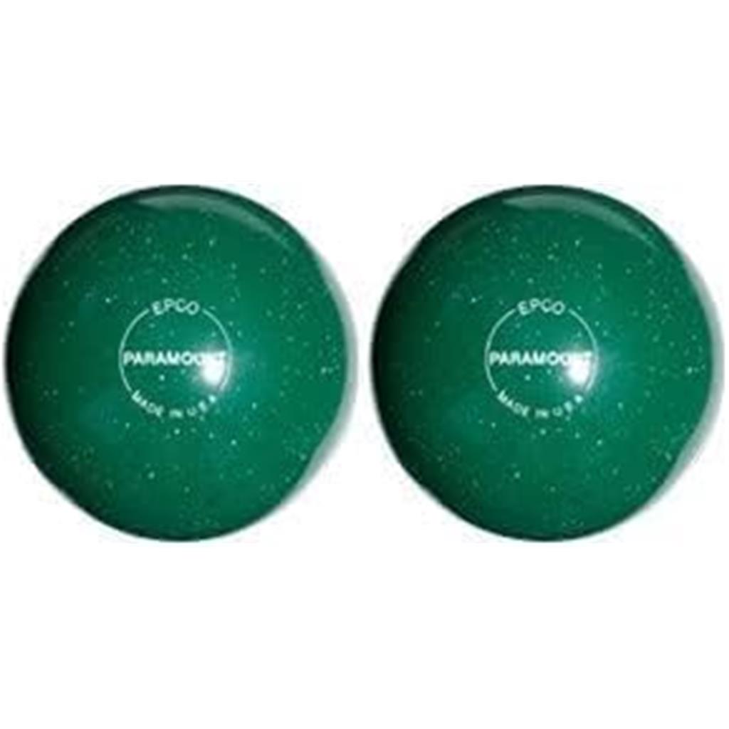 EPCO Duckpin Bowling Balls- Speckled House Ball - Green (5 inch- 3lbs. 12 oz.) 2 Balls