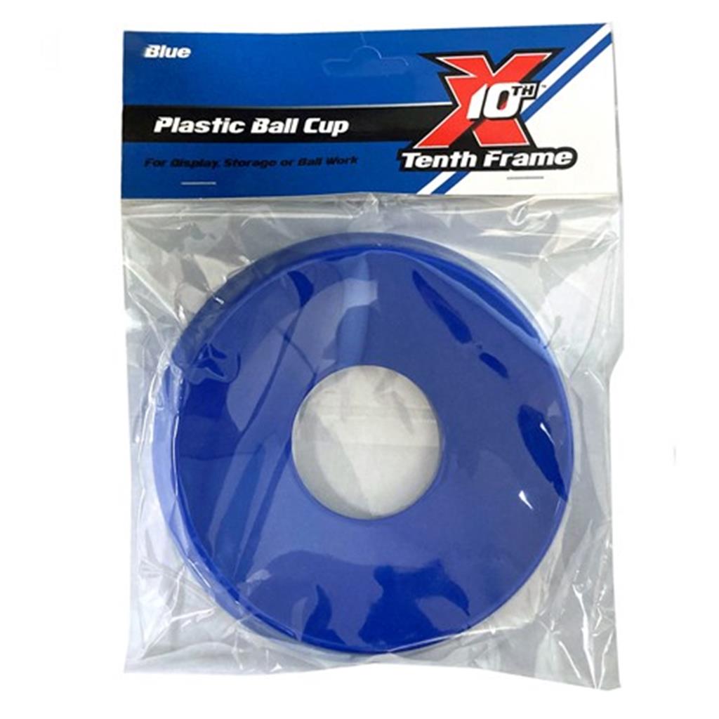 Tenth Frame Plastic Ball Cup With Packaging - Blue