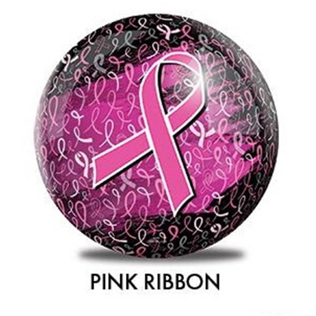 Pink Ribbon Bowling Ball 