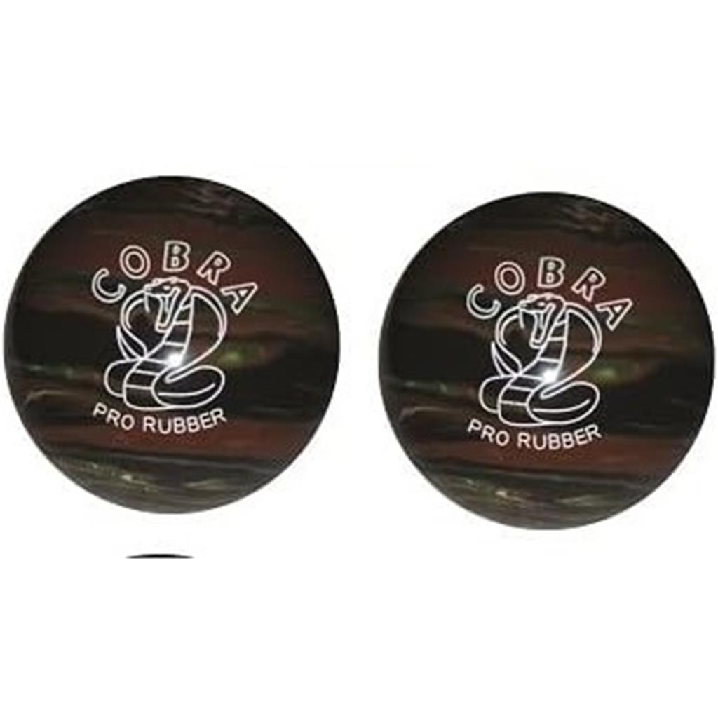 EPCO Duckpin Bowling Ball - Cobra Pro Rubber - Camouflage (4 7/8 inch- 3lbs. 8oz.) 2 Balls