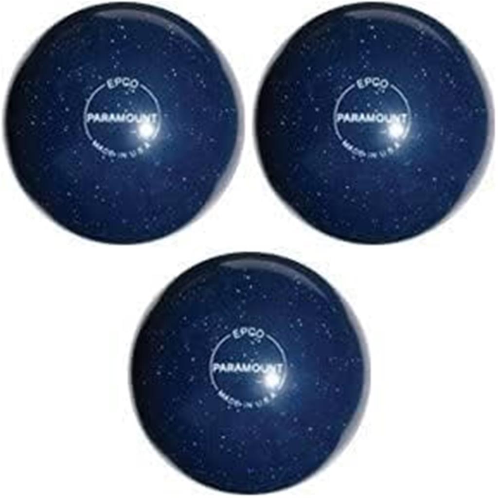 EPCO Duckpin Bowling Balls - Speckled House Ball - Blue (5 inch- 3lbs. 8 oz.) 3 Balls 