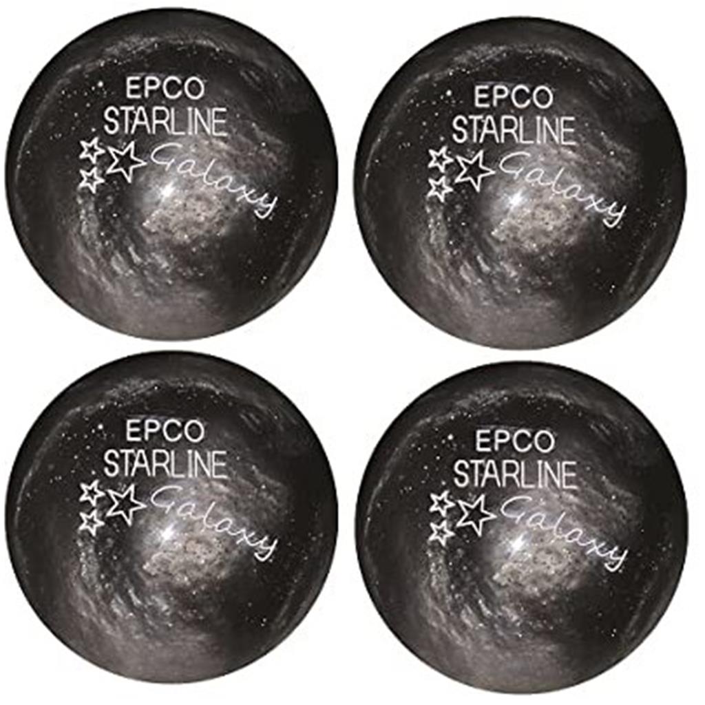 EPCO Candlepin Starline Galaxy -Black - (4 1/2", 2lbs 6oz) 4 Balls