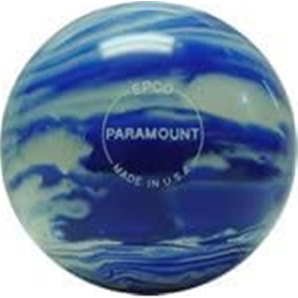 EPCO Candlepin Bowling Ball- Marbleized - Blue & White (4 1/2 inch- 2lbs. 6oz.) 1 Ball