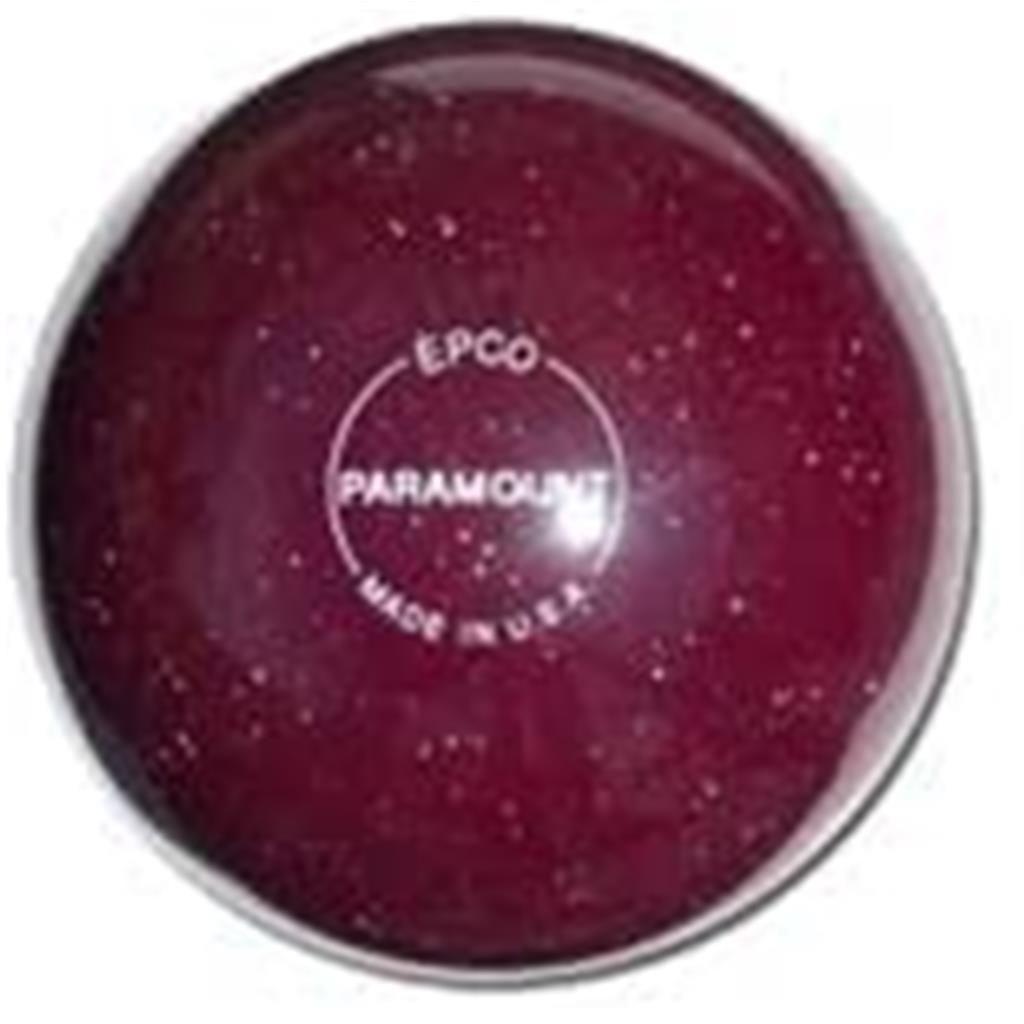 EPCO Candlepin Bowling Ball- Paramount Speckled - Cranberry (4 1/2 inch- 2lbs. 6oz.) 1 Ball