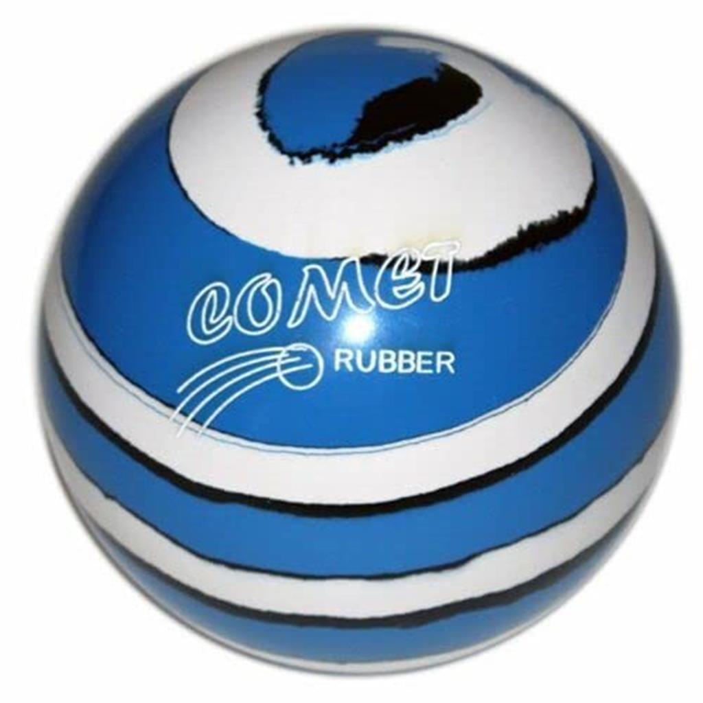 EPCO Candlepin Bowling Ball- Comet Rubber - Royal with White & Black (4 1/2 inch- 2lbs. 6oz.) 1 Ball