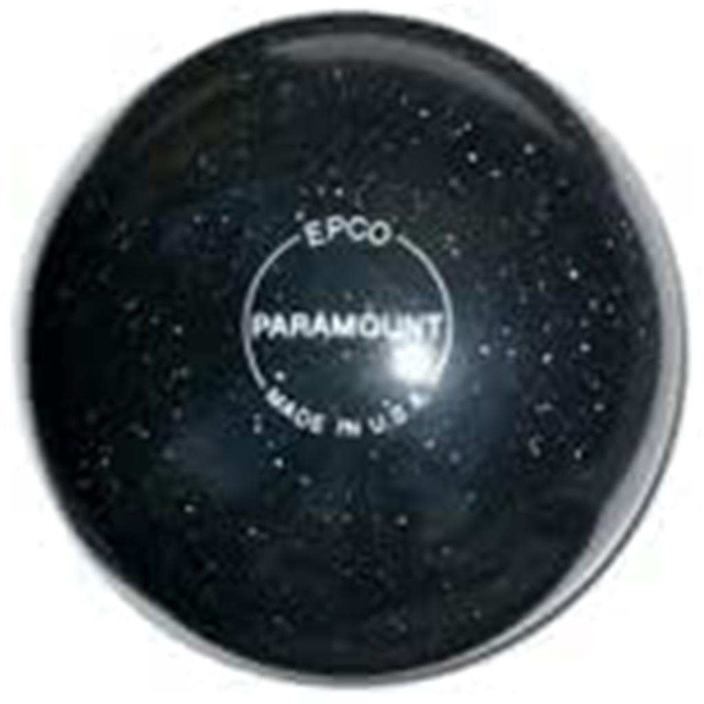 EPCO Candlepin Bowling Balls- Paramount Speckled - Black (4 1/2 inch- 2lbs. 6oz.) 1 Ball