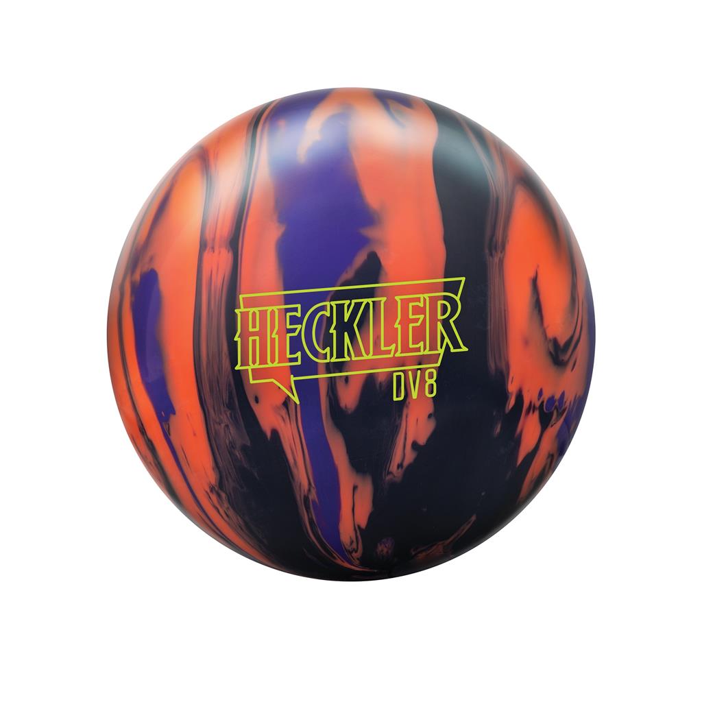 DV8 Heckler Bowling Ball - Black/Critine/Purple