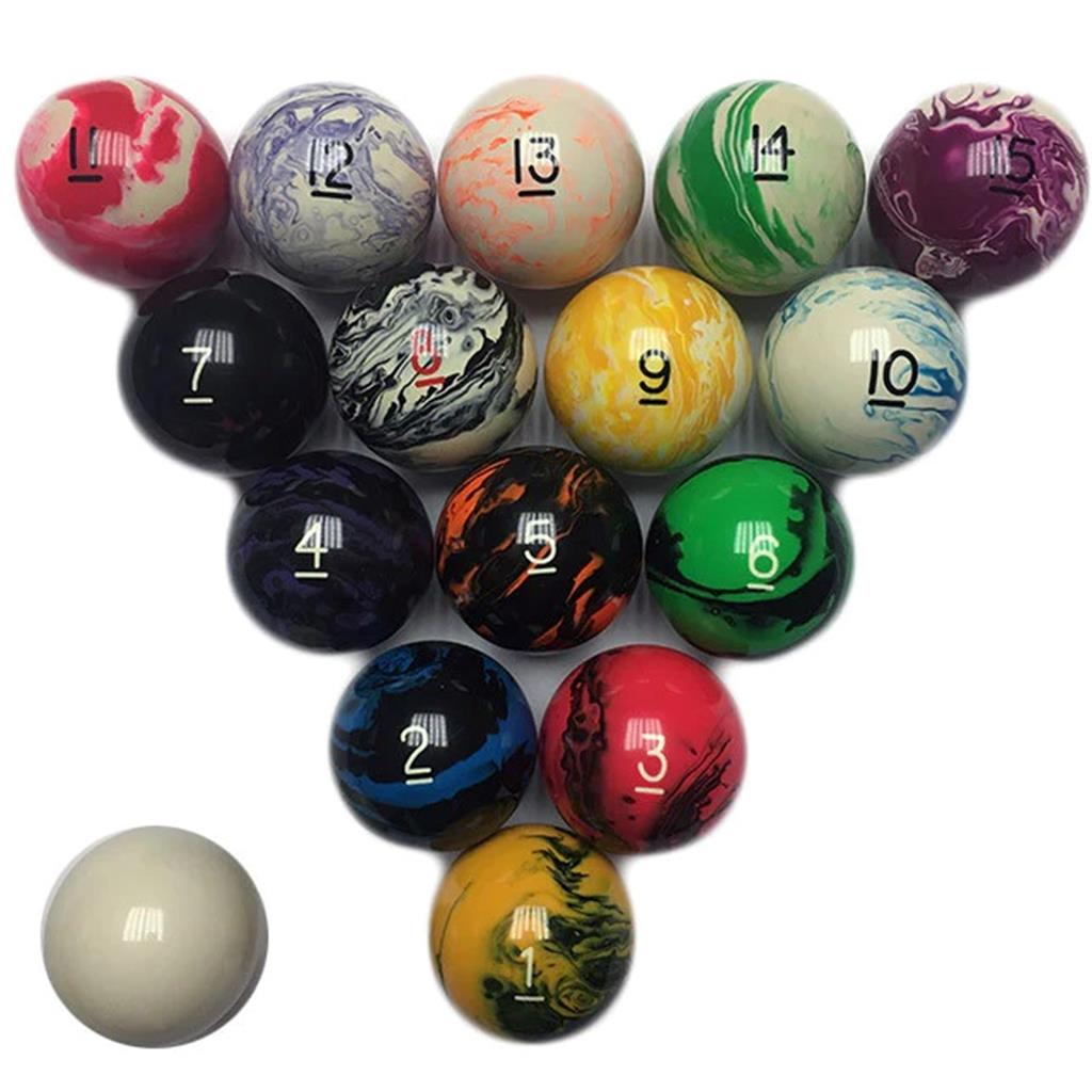 EPCO Marbelized Glo-Regulation Billiard Set