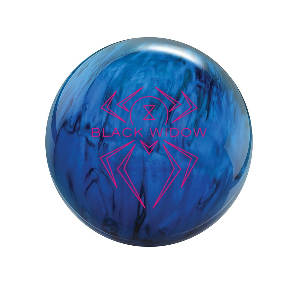 Hammer PRE-DRILLED Black Widow Mania Bowling Ball - Cobalt/Black