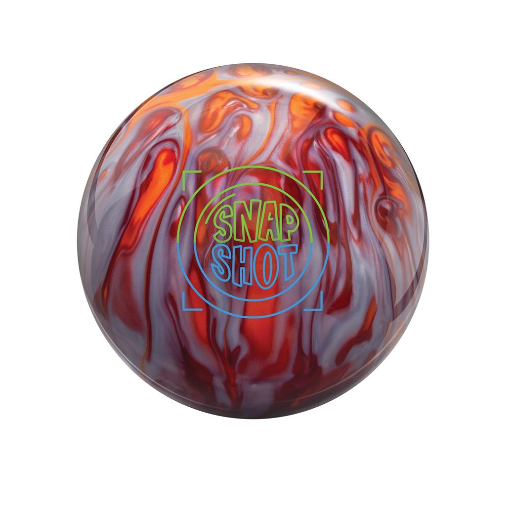 Radical Snap Shot Bowling Ball - Orange/Scarlet/Silver