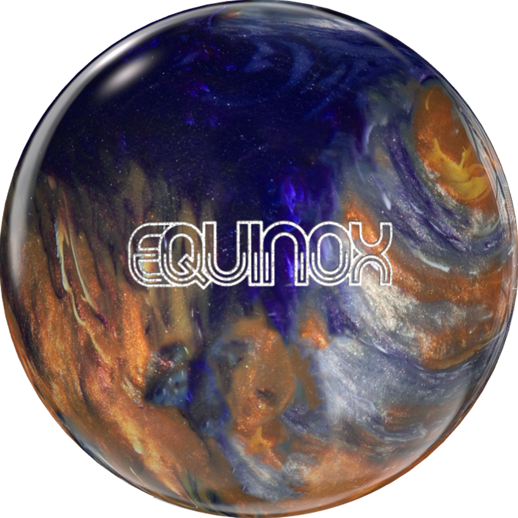 Storm Equinox Bowling Ball- Goldenrod/Deep Violet/Chromium