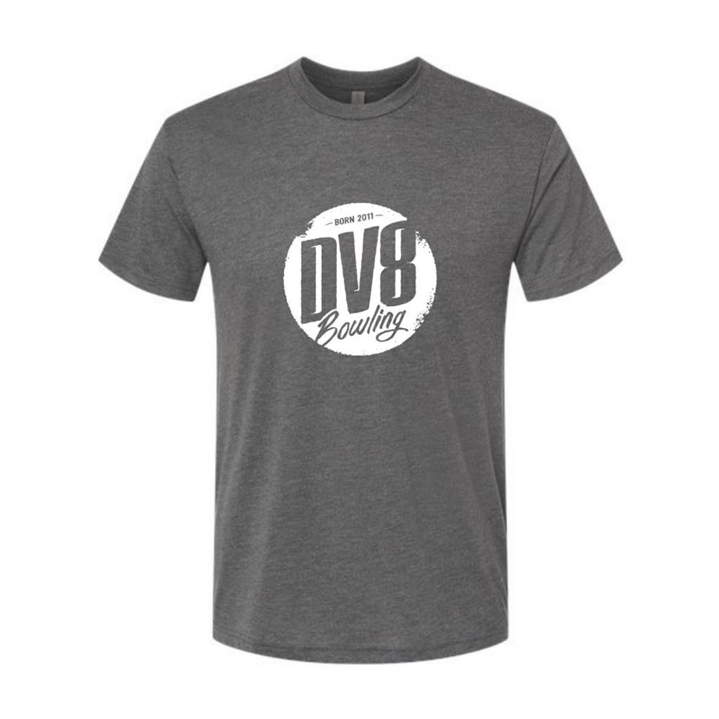 White Logo DV8 Bowling Tee - Multiple Colors