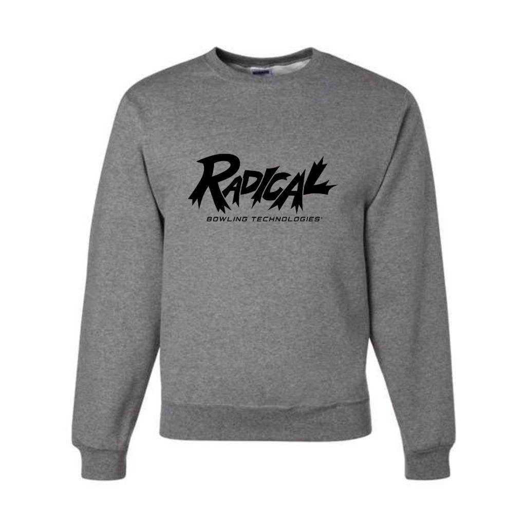 Black Logo Radical Crewneck - Oxford