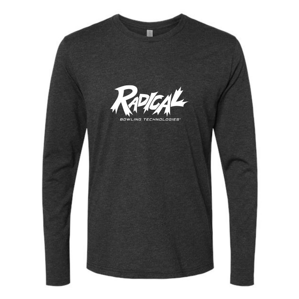 White Logo Radical Long Sleeve - Black