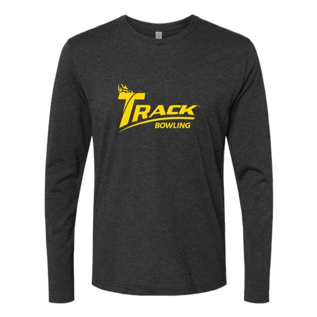 Track Bowling Long Sleeve-Vintage Black 